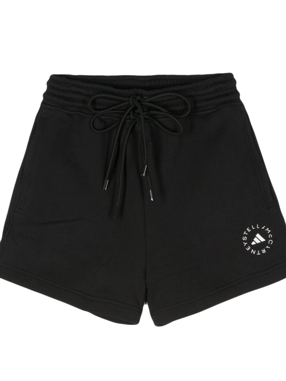 Affordable logo-print adidas cotton organic Stella by Women track shorts McCartney 0629